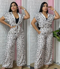 Set estampado blanco y negro