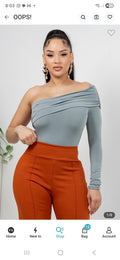 Blusa One Shoulder